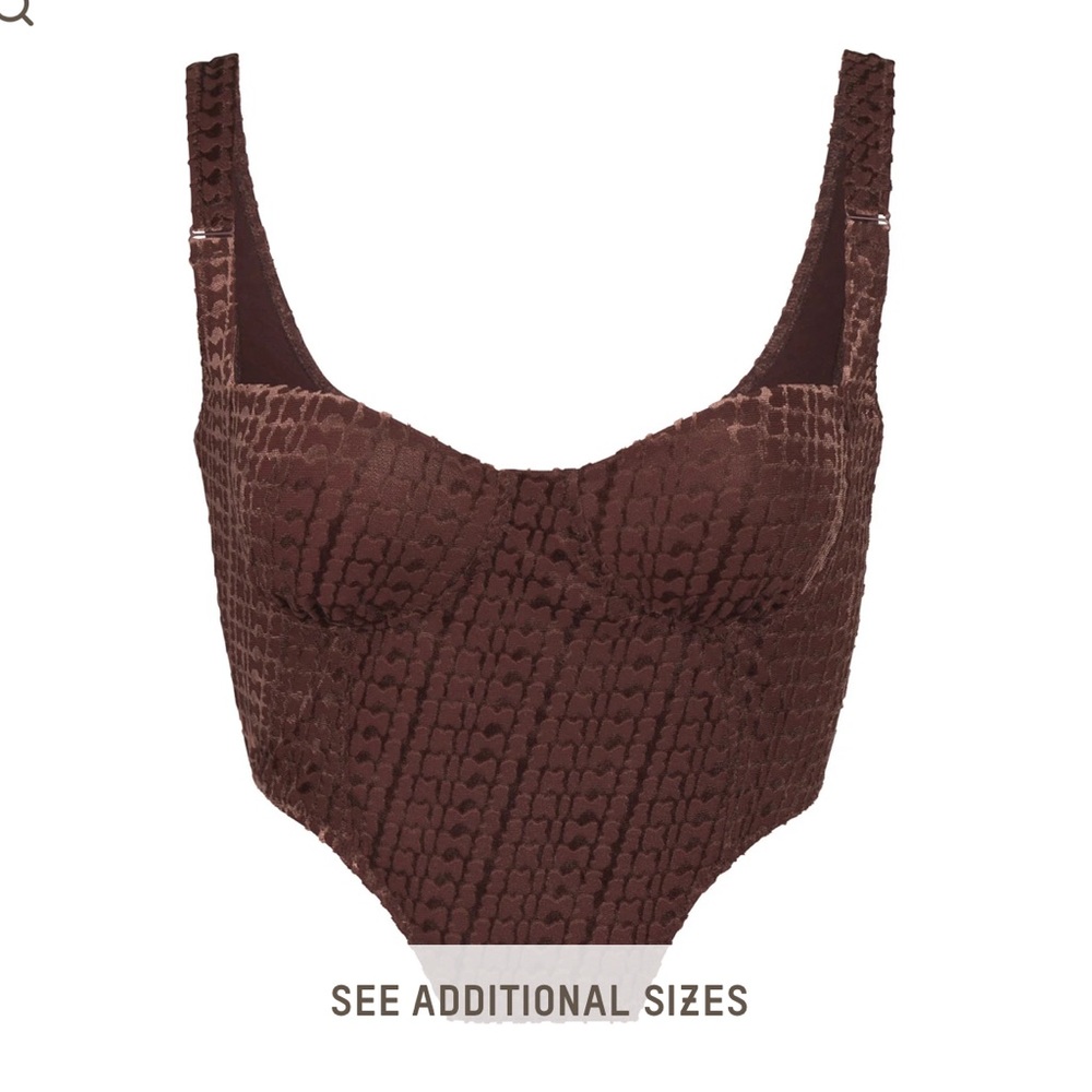 Skims Velvet Corset